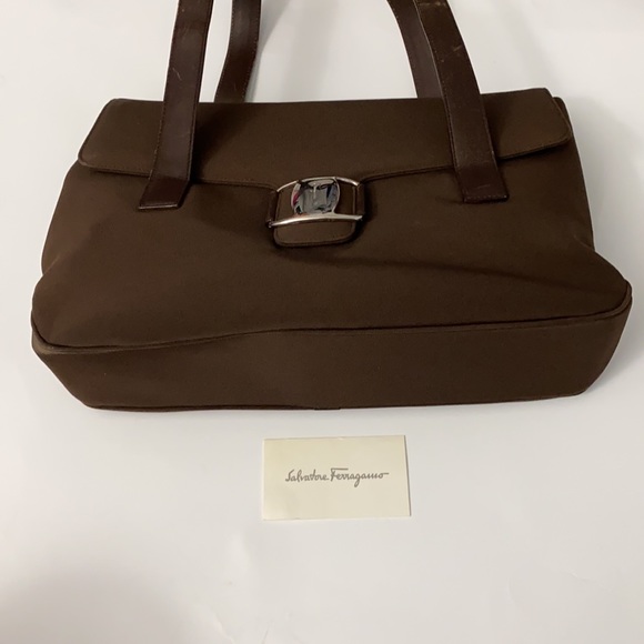 Authentic Salvatore Ferragamo Shoulder/Handbag - Picture 9 of 11